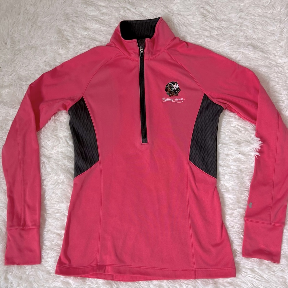 University of North Dakota Fighting Sioux 1/2 Zip
Fleece Pullover Small